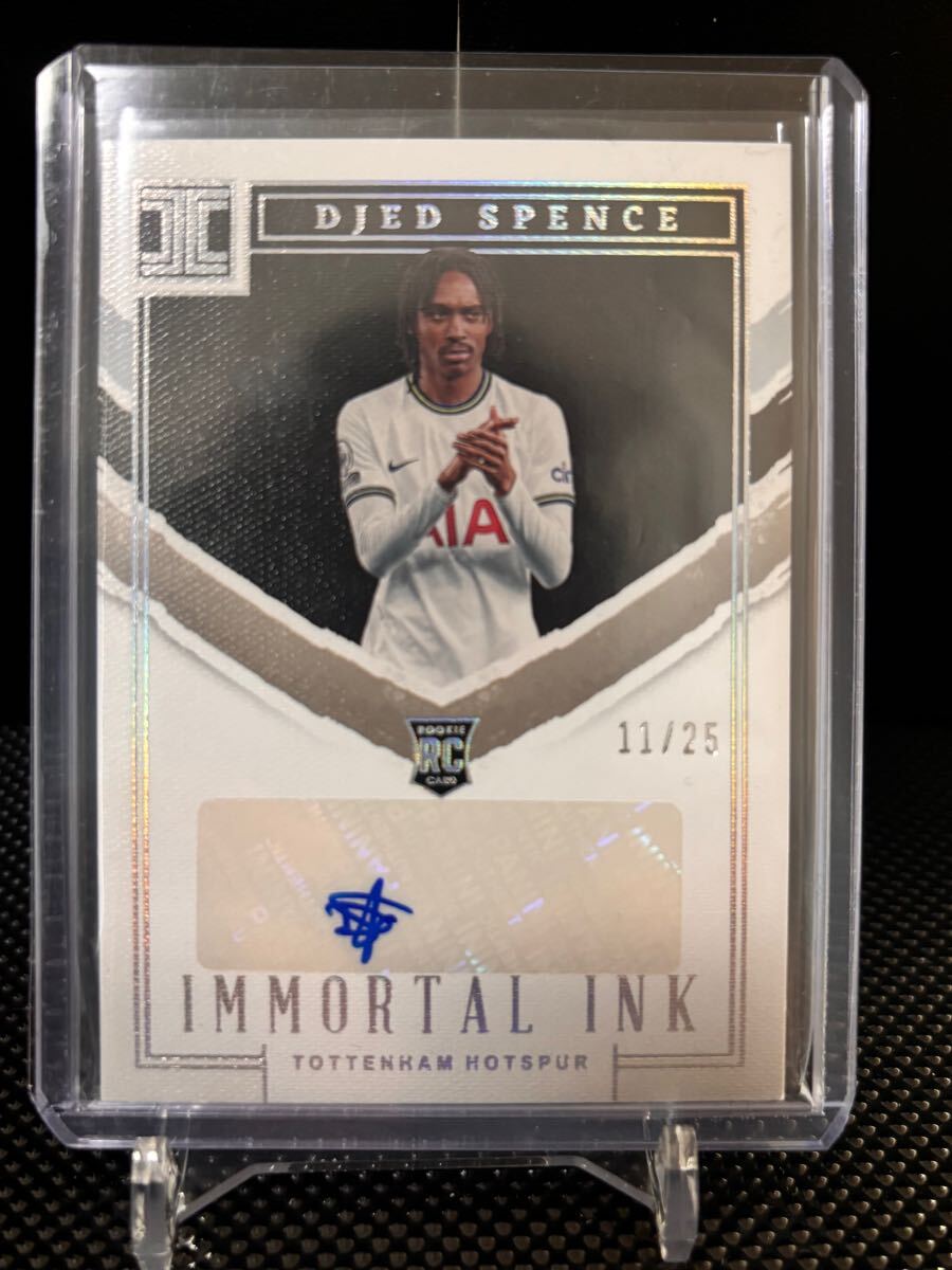 【25枚限定】 2022-23 Panini Impeccable Djed Spence ジェド・スペンス 直筆サイン auto RC ルーキー