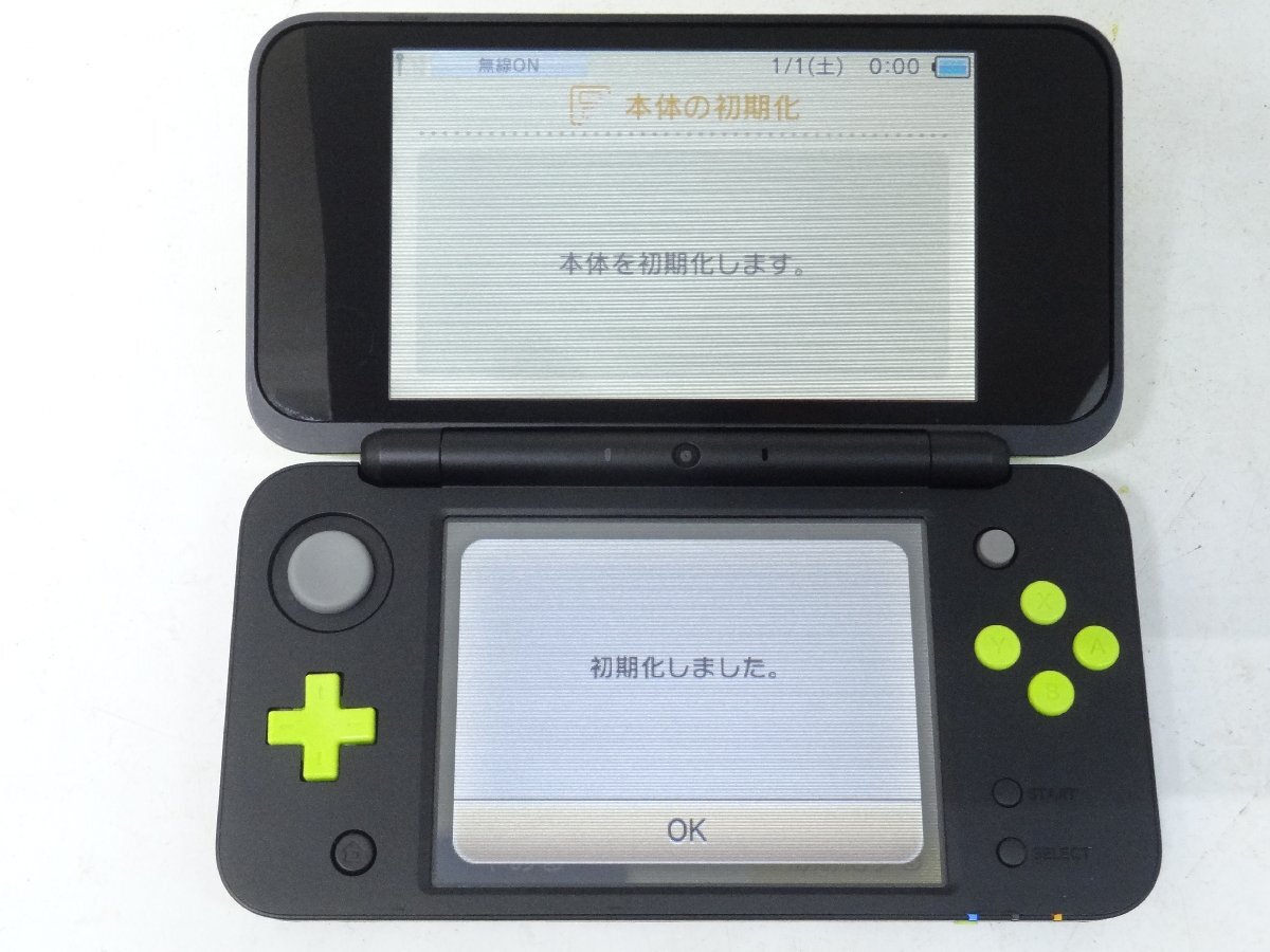 任天堂 New 2DSLL まくり JAN-001 ジャンク 任天堂 New 2DSLL まくり JAN-001 ジャンク