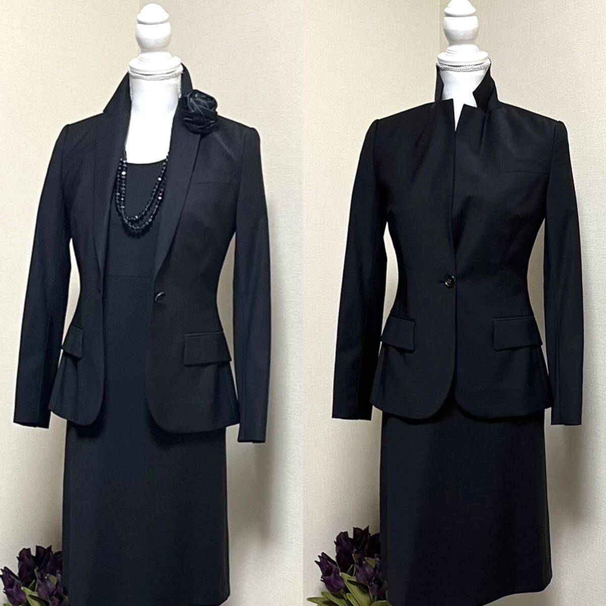 theory luxe セオリーリュクス 高級 Executive セットアップ スーツ 36 黒 S ジャケット 半袖ワンピース 冠婚葬祭 通年 ビジネス theory luxe セオリーリュクス 高級 Executive セットアップ スーツ 36 黒 S ジャケット 半袖ワンピース 冠婚葬祭 通年 ビジネス