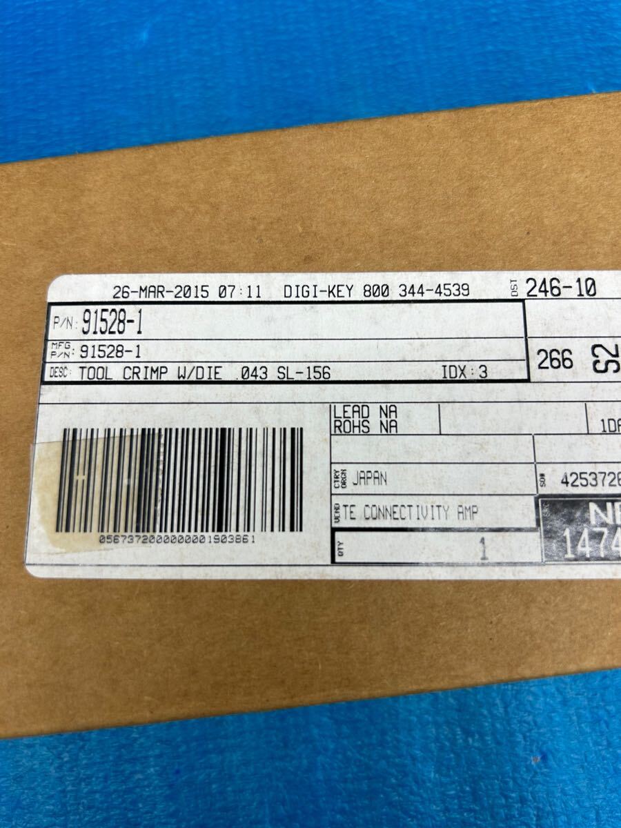 m-8-24-10 TE Connectivity 91528-1 圧着工具 未使用 m-8-24-10 TE Connectivity 91528-1 圧着工具 未使用