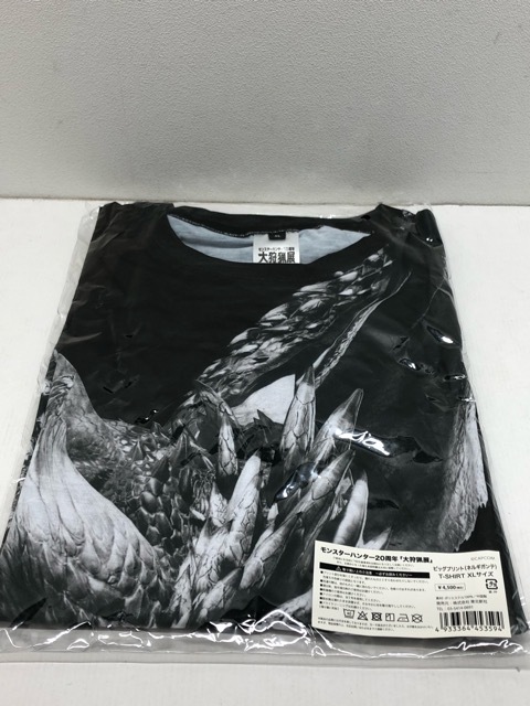 【XLサイズ】ビッグプリント Tシャツ ネルギガンテ モンハン 大狩猟展 Yahoo!オークション - モンハン 大狩猟展 ビッグプリント T