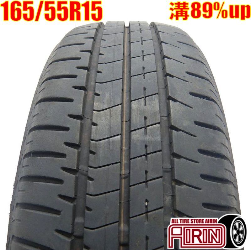 中古タイヤ 165/55r15 タイヤ ブリヂストン エコピア NH200C 1本 単品 ピクシス N-BOX エヌボックス nbox N-ONE デイズ 中古 15インチ