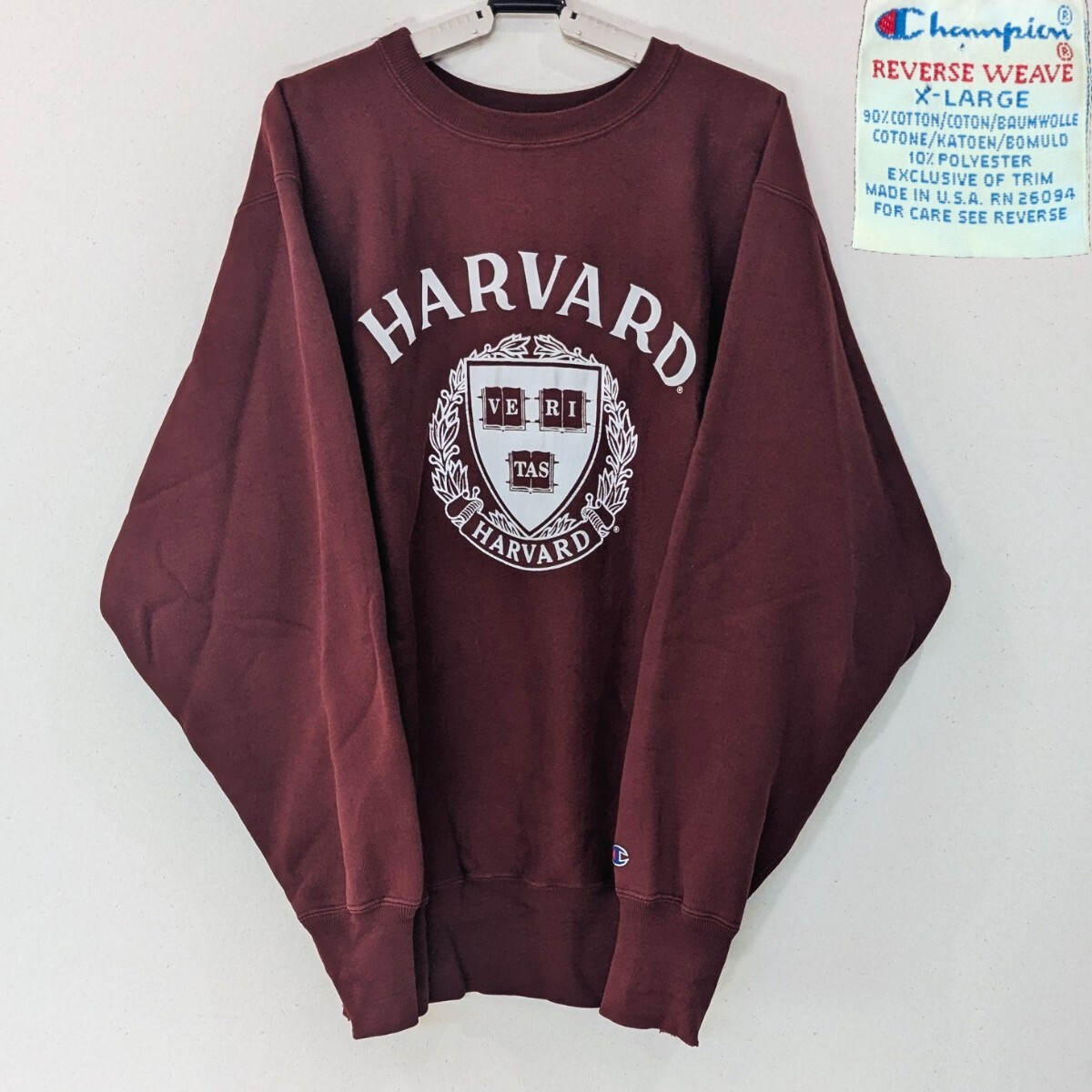 o*o様 リバースウィーブ 刺繍タグ 90s usa製 90s チャンピオン リバースウィーブ USA製 刺繍タグ XL