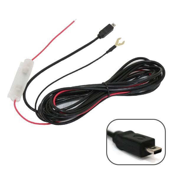 Б 新品 レーダー探知機用 電源直接配線コード ZERO 62V ドラレコ オプションパーツ コムテック ZR-02同等品 ACC線 IG線