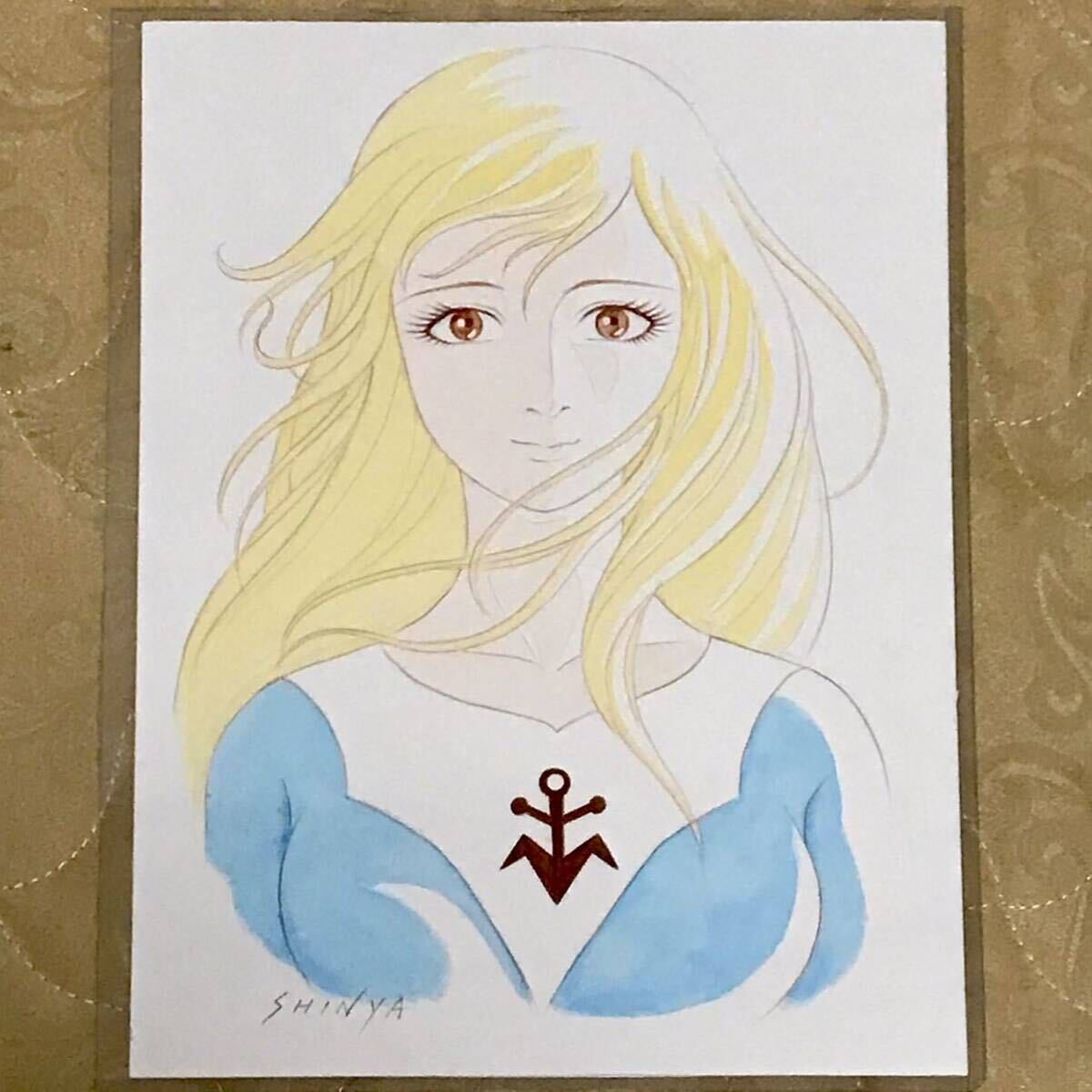 宇宙戦艦ヤマトヤマトよ永遠に サーシャ水彩画 作画監督高橋信也 宇宙戦艦ヤマトヤマトよ永遠に サーシャ水彩画 作画監督高橋信也