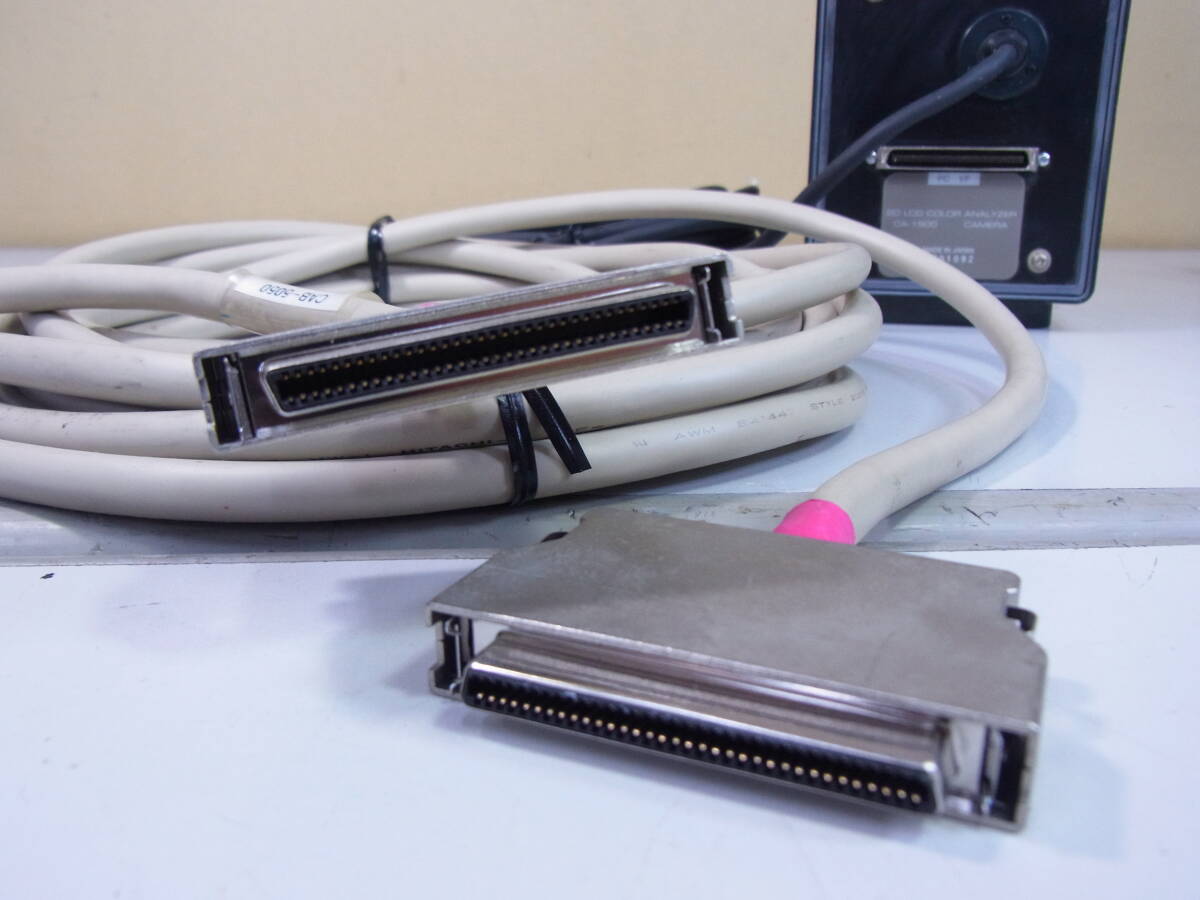 KONICA MINOLTA 2D LCD COLOR ANALYZER CA-1500+CAMERA 管理番號(hào)：RH-1602