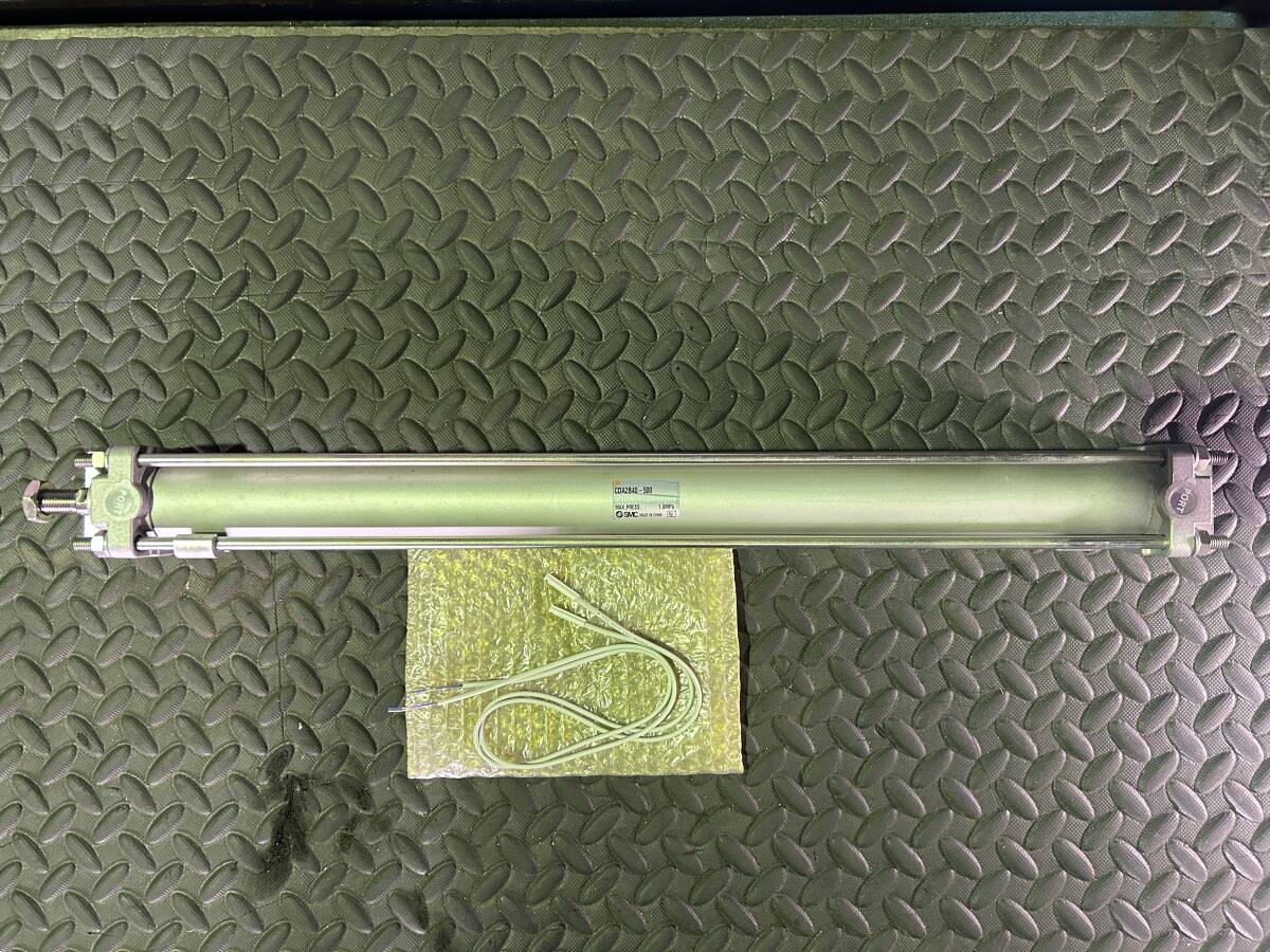 エアーシリンダー OGLES OGF-125-300 ストローク約300mm 全長約 エアーシリンダー OGLES OGF-125-300 ストローク約300mm 全長約