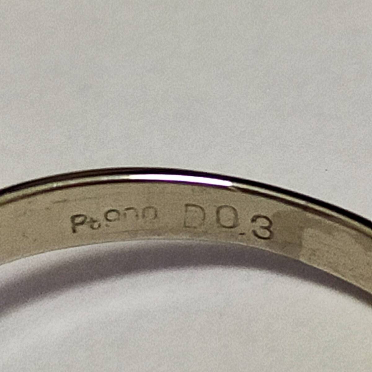 非加熱サファイア　指輪　2.81ct　脇石ダイヤ0.3ct　17號(hào)