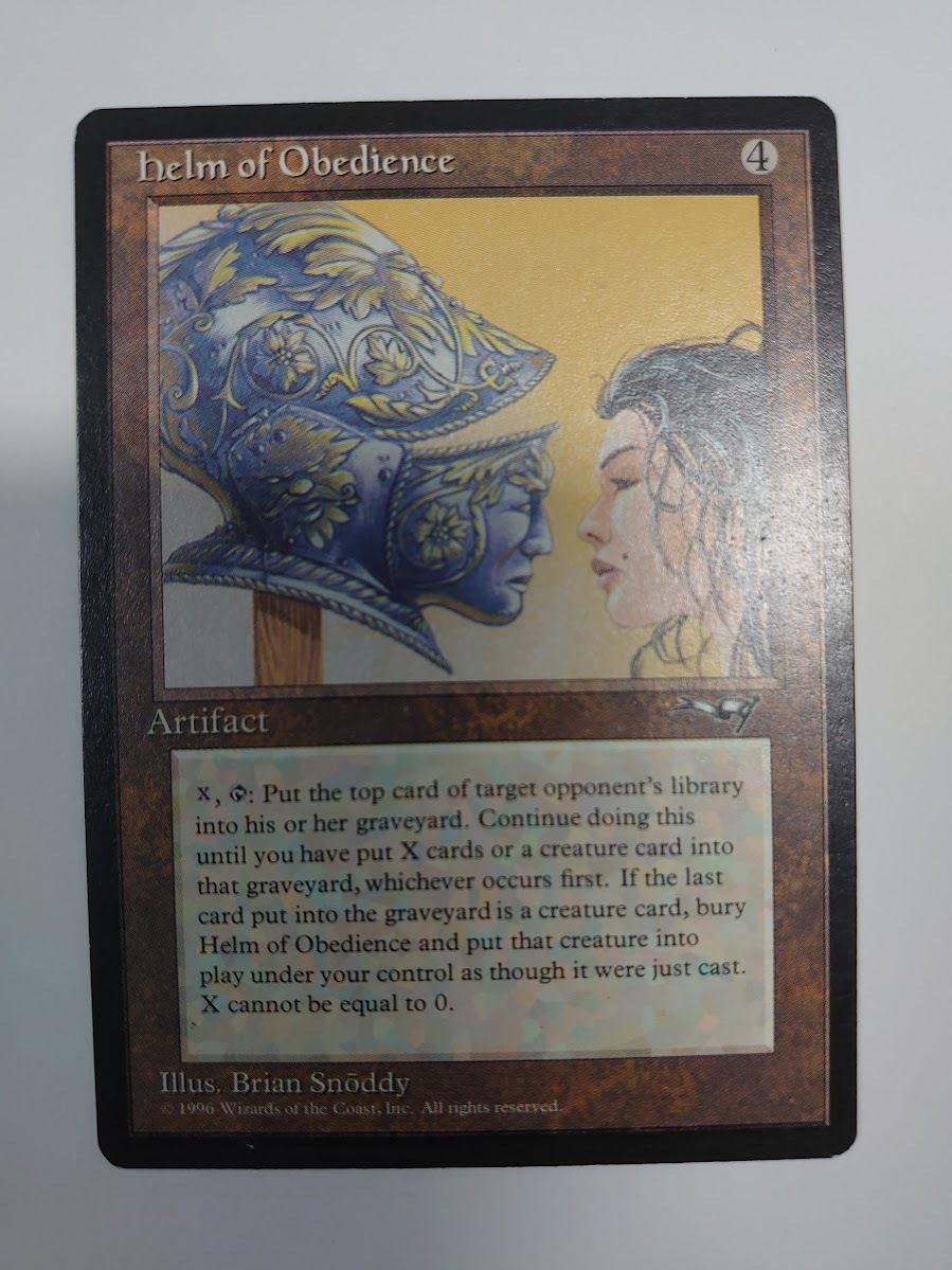 Yahoo!オークション - MTG Helm of Obedience 英語版 ALL アー Yahoo!オークション - MTG Helm of Obedience 英語版 ALL アー