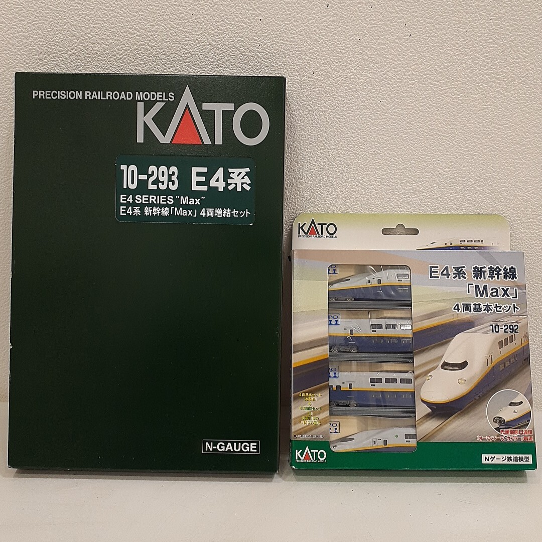 鉄道模型 KATO 10-292.293 E4系MAX8両基本、増結セット 未使用 鉄道模型 KATO 10-292 10-293 E4系 新幹線 Max 4両基本