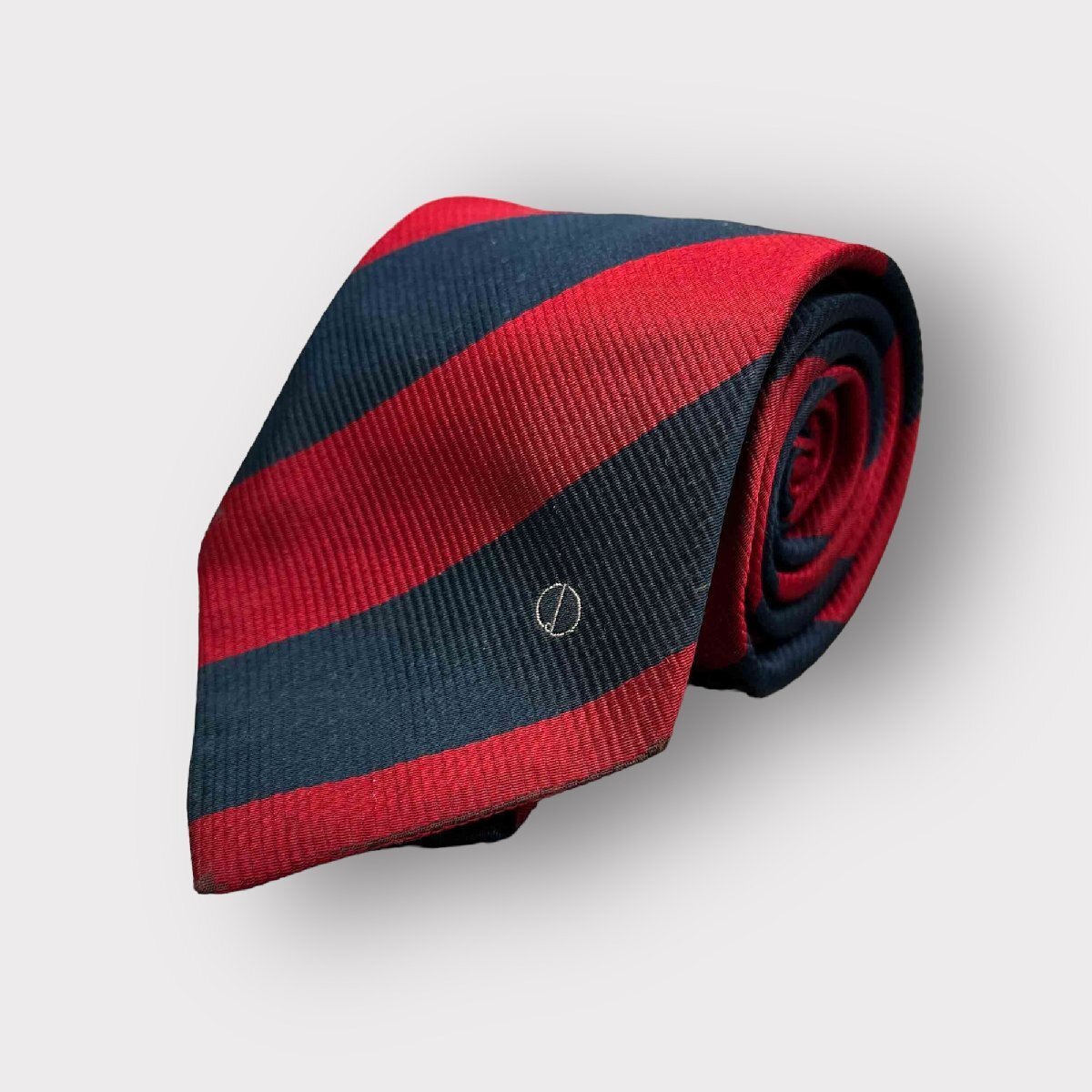 ○イタリア製 シルク100%○ dunhill ダンヒル ネクタイ レギュラー レッド ネイビー メンズ ヴィンテージ ネ 買