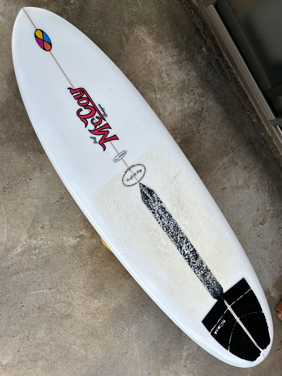 中古・手渡し可】マッコイサーフボードMcCoy ALLROUND NUGGET 6 中古・手渡し可】マッコイサーフボードMcCoy ALLROUND NUGGET 6