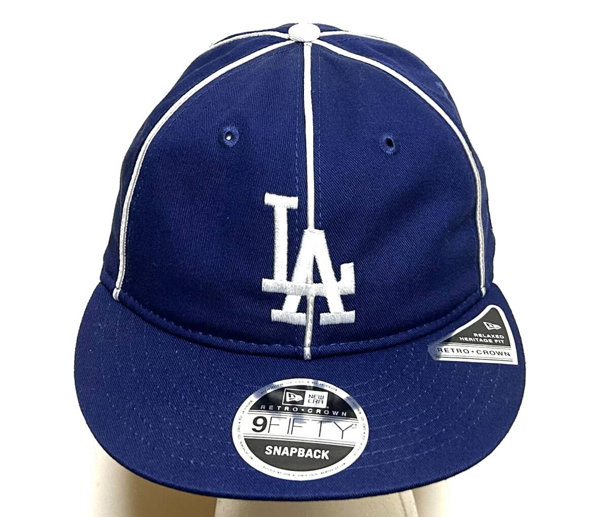 【美品】NEW ERA × JOURNAL STANDARD 別注 LA Dodgers（Free Size）ブルー ニューエラ ロサンゼルス ドジャース キャップ 帽子 CAP
