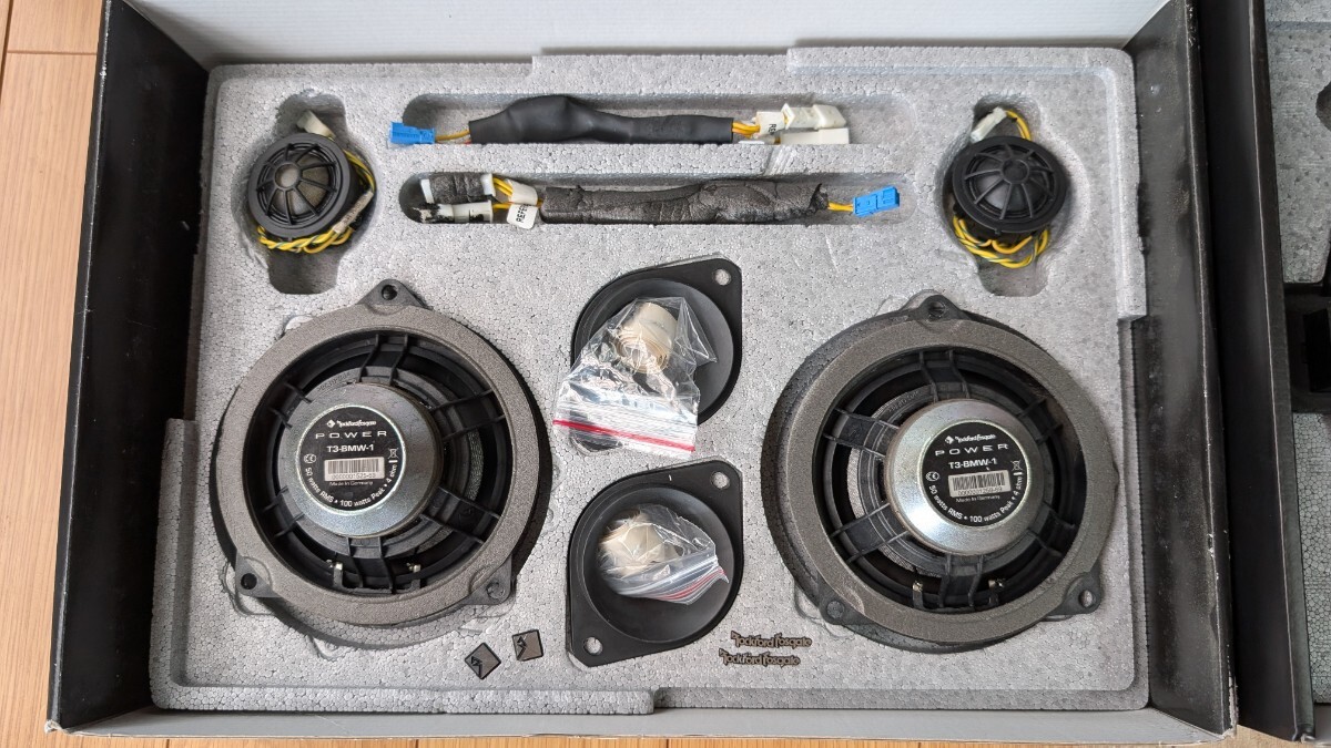 Rockford Fosgate T3-BMW 1&SUB ロックフォード トレードイン Rockford Fosgate T3-BMW 1&SUB ロックフォード トレードイン