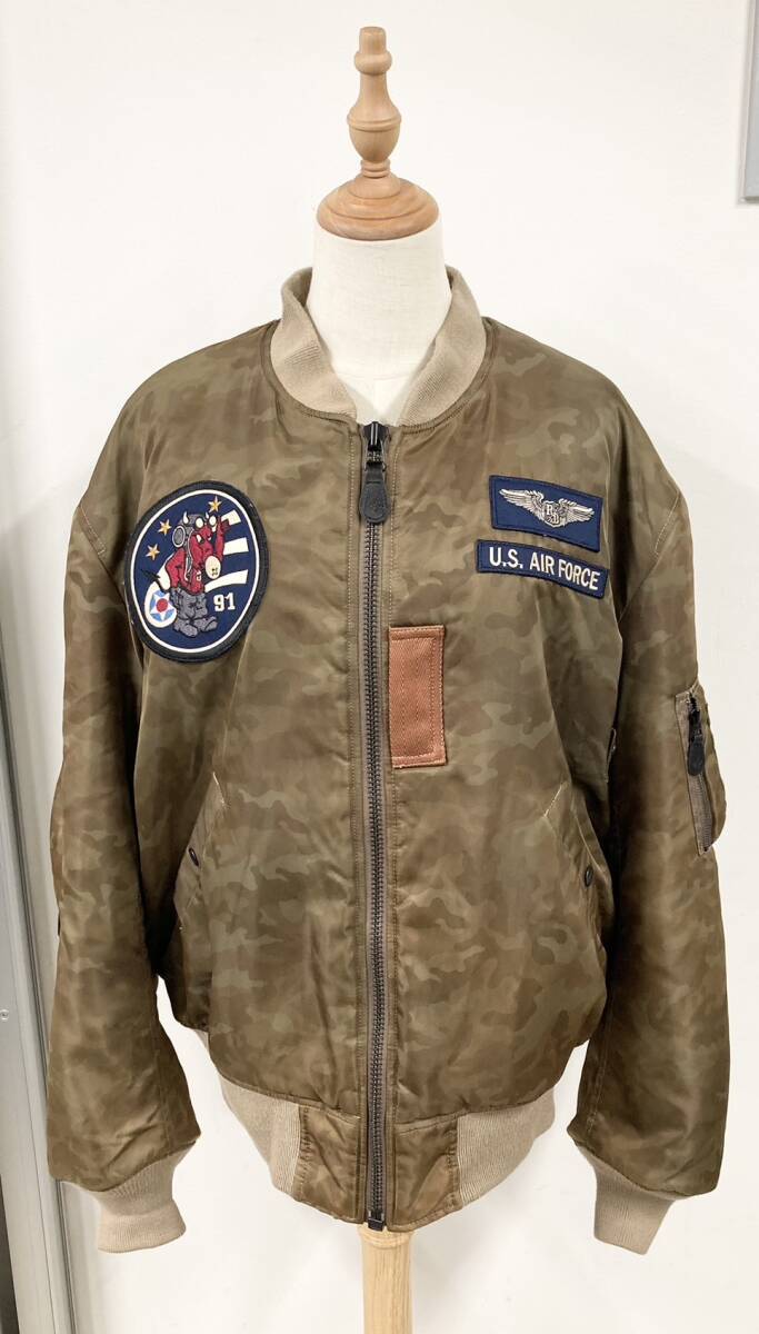 【1円スタート】☆アウター☆ ◆美品◆　TED MAN　テッドマン　TED　COMPANY　MA-1　AERO　EQUIPMENT　LABORATORY　フライトジャケット