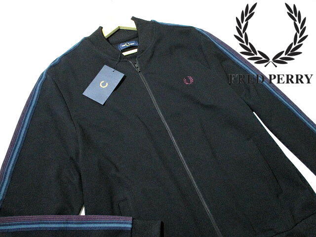 FRED PERRY フレッドペリー 袖ライン トラックジャケット FRED PERRY フレッドペリー 袖ライン トラックジャケット