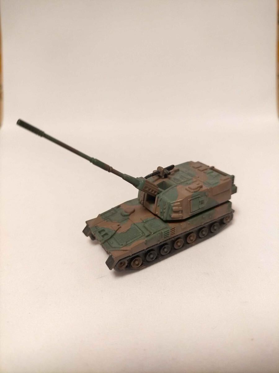1/144 99式自走155mm榴弾砲 野戦特科裝備 2色迷彩 自衛(wèi)隊制式裝備大全vol.2 ザッカ 陸上自衛(wèi)隊 99HSP