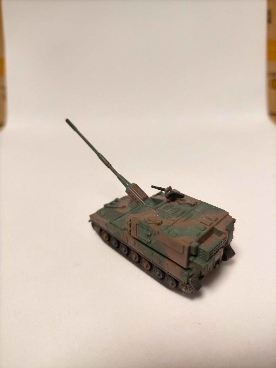 1/144 99式自走155mm榴弾砲 野戦特科裝備 2色迷彩 自衛(wèi)隊制式裝備大全vol.2 ザッカ 陸上自衛(wèi)隊 99HSP