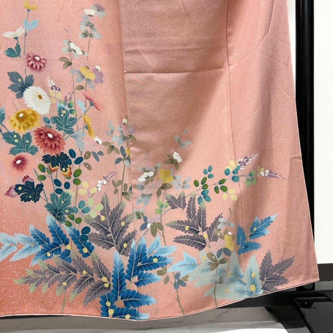 京加賀友禅 菊花 雉 シダ模様 訪問着 着物 092w p|Yahoo!フリマ 京加賀友禅 菊花 雉 シダ模様 訪問着 着物 092w p|Yahoo!フリマ