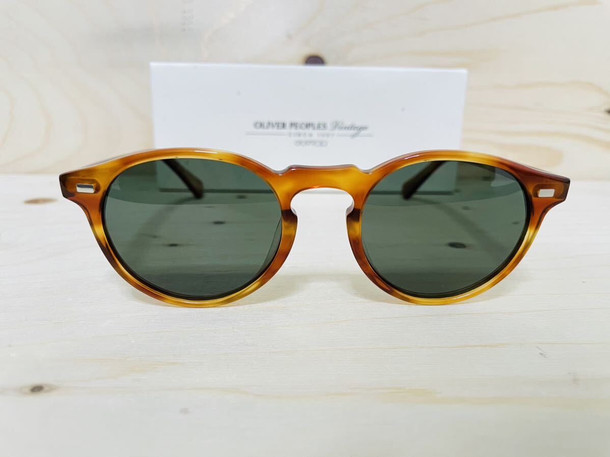 ◆OLIVER PEOPLES◆OV5227S 1483R8◆Gregory Peck Sun◆オリバーピープルズ サングラス ボストン 伊達眼鏡 未使用 美品