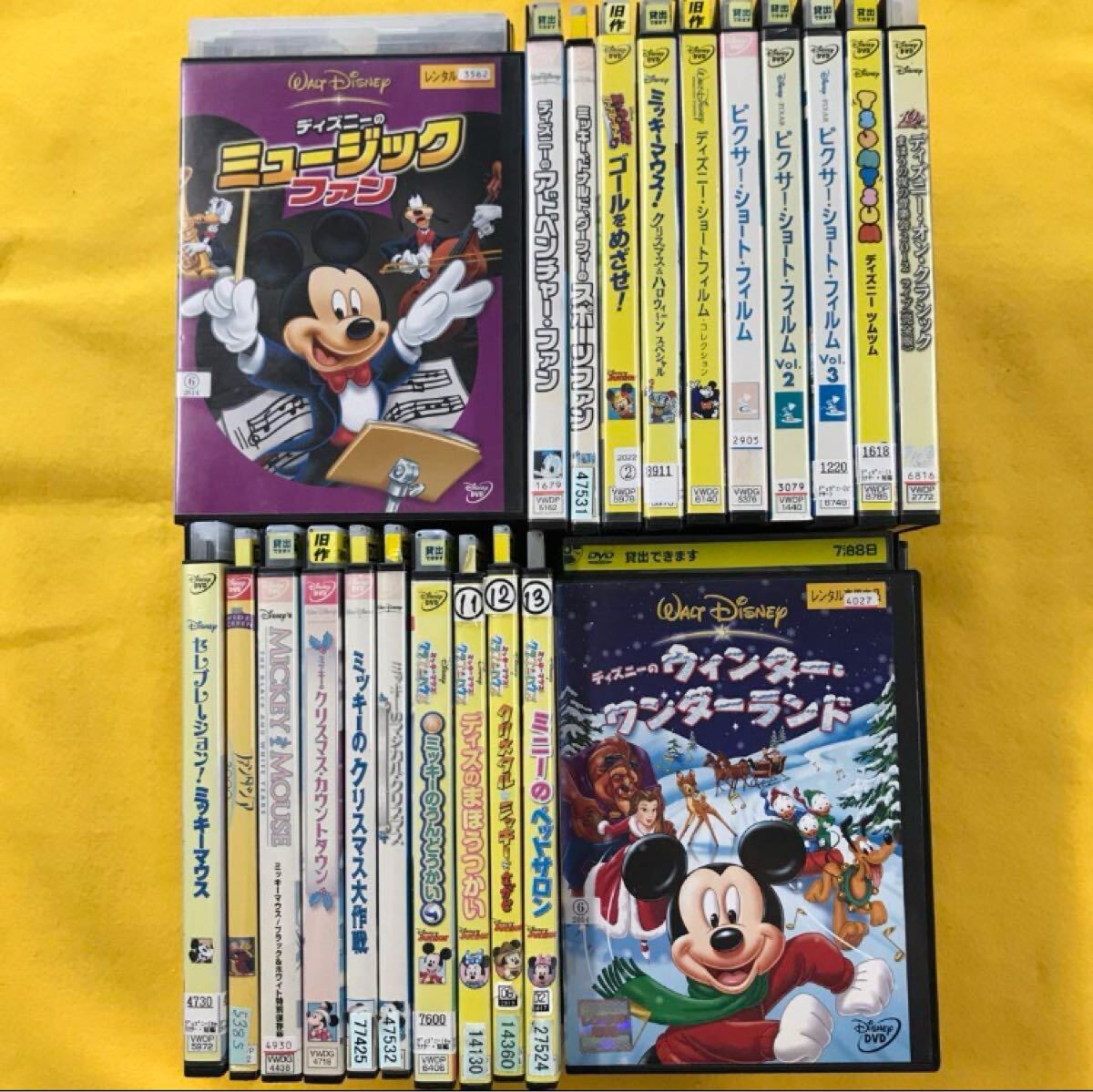 Disney ディズニーシリーズ22巻セット 管理番号8738 DVD Disney ディズニーシリーズ22巻セット 管理番号8738 DVD