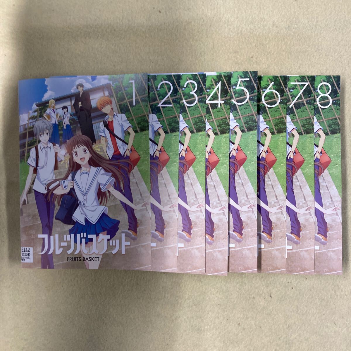 フルーツバスケット 2019年版 第1シーズン8巻全巻セット DVD レンタル落ち アニメ 管理番号11486