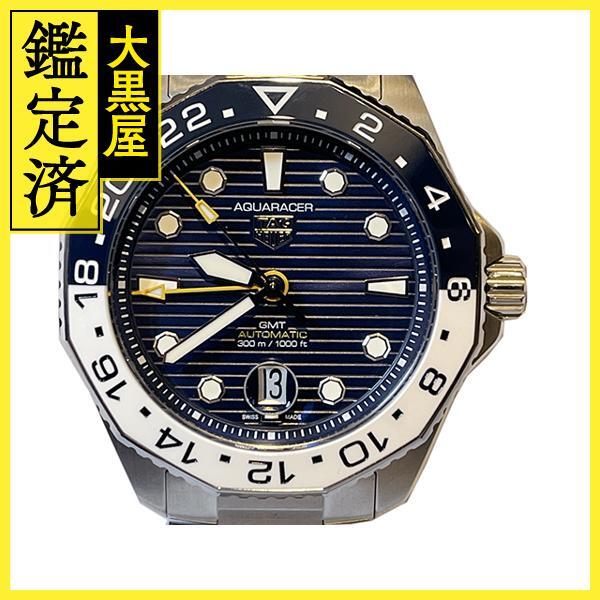 タグ・ホイヤー　アクアレーサー　プロフェッショナル300　GMT　自動巻き　スティール製　ブルー文字盤　WBP2010.BA0632