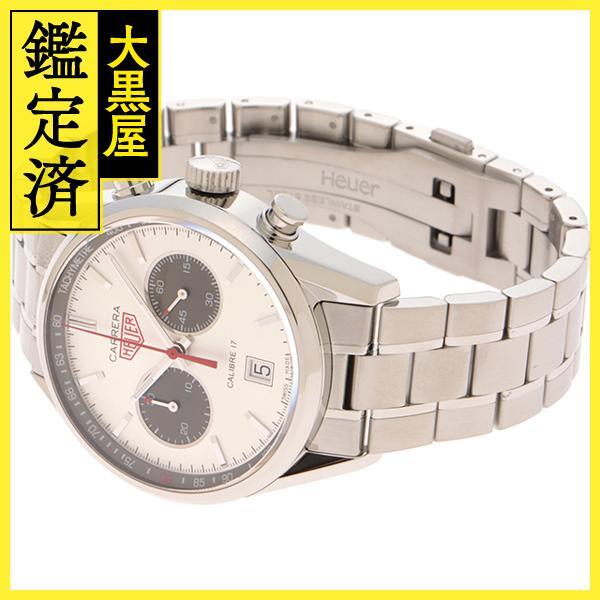 TAG HEUER TAG Heuer CV21119.FC6310 Carrera Jack * Heuer рождение 80 год память нержавеющая сталь хронограф [200]C