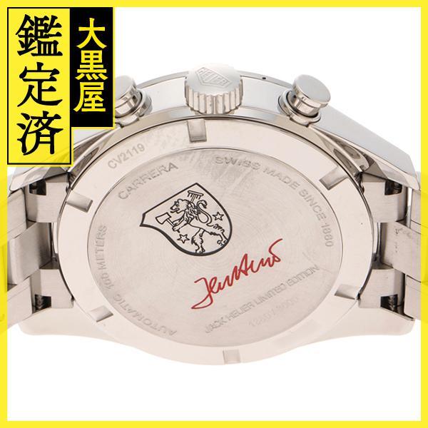 TAG HEUER TAG Heuer CV21119.FC6310 Carrera Jack * Heuer рождение 80 год память нержавеющая сталь хронограф [200]C