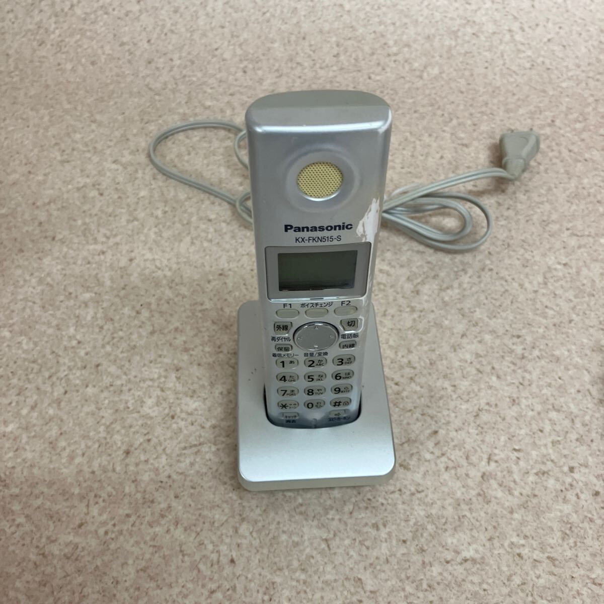 Z1785 Panasonic Panasonic cordless telephone machine VE-GP32DL cordless handset KX-FKN515-S used consumer electronics operation not yet verification junk treatment 