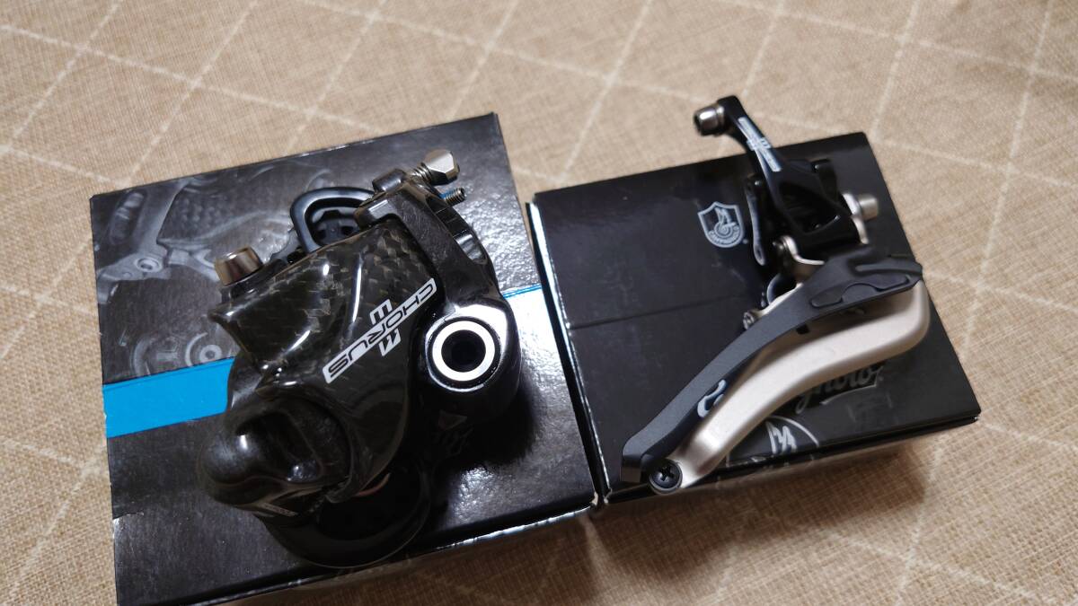 【新品・未使用】カンパニョーロ Campagnolo コーラス CHORUS RD FD ディレイラー 11s 最終モデル HO リア フロント セット