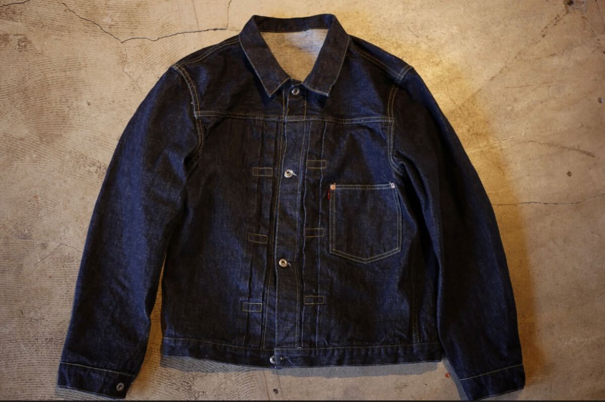 【定価以下】 TCB JEANS S40's Jacket 14oz 大戦 48 XL デニムジャケット / levi's 復刻 濃紺 ファースト DENIM warehouse 試着のみ