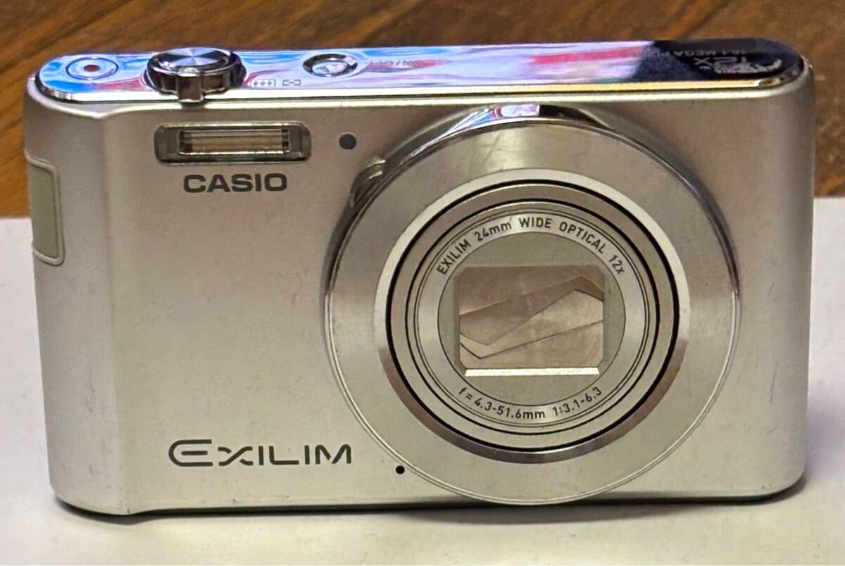 デジタルカメラ CASIO カシオ EXILIM エクシリムEX-ZS180 シルバー 中古。現状品。動作確認していません。付属品等ありません。