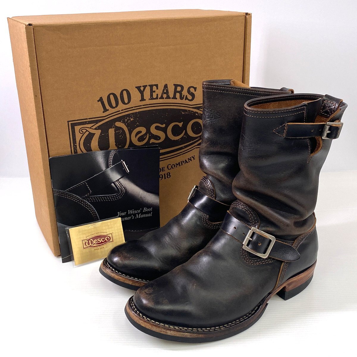 Yahoo!オークション - 【9.5E(約27.5cm)】WESCO ウエスコ 100 Yahoo!オークション - 【9.5E(約27.5cm)】WESCO ウエスコ 100