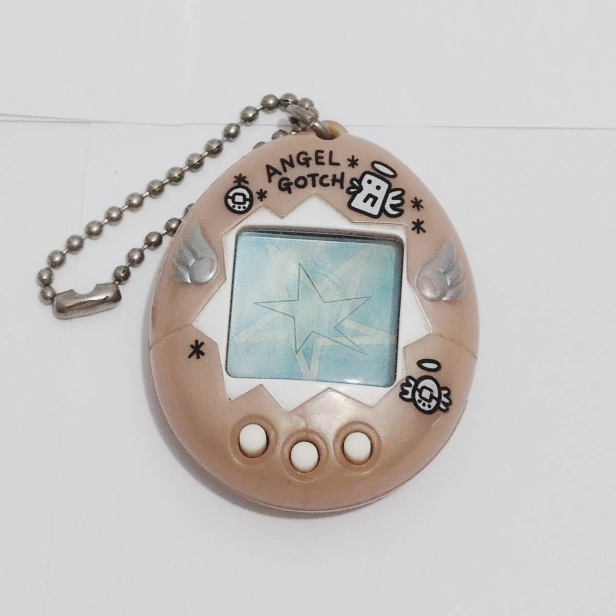 玩具】 てんしっちのたまごっち 1997年 天使の羽 銀色 濃い 玩具】 てんしっちのたまごっち 1997年 天使の羽 銀色 濃い