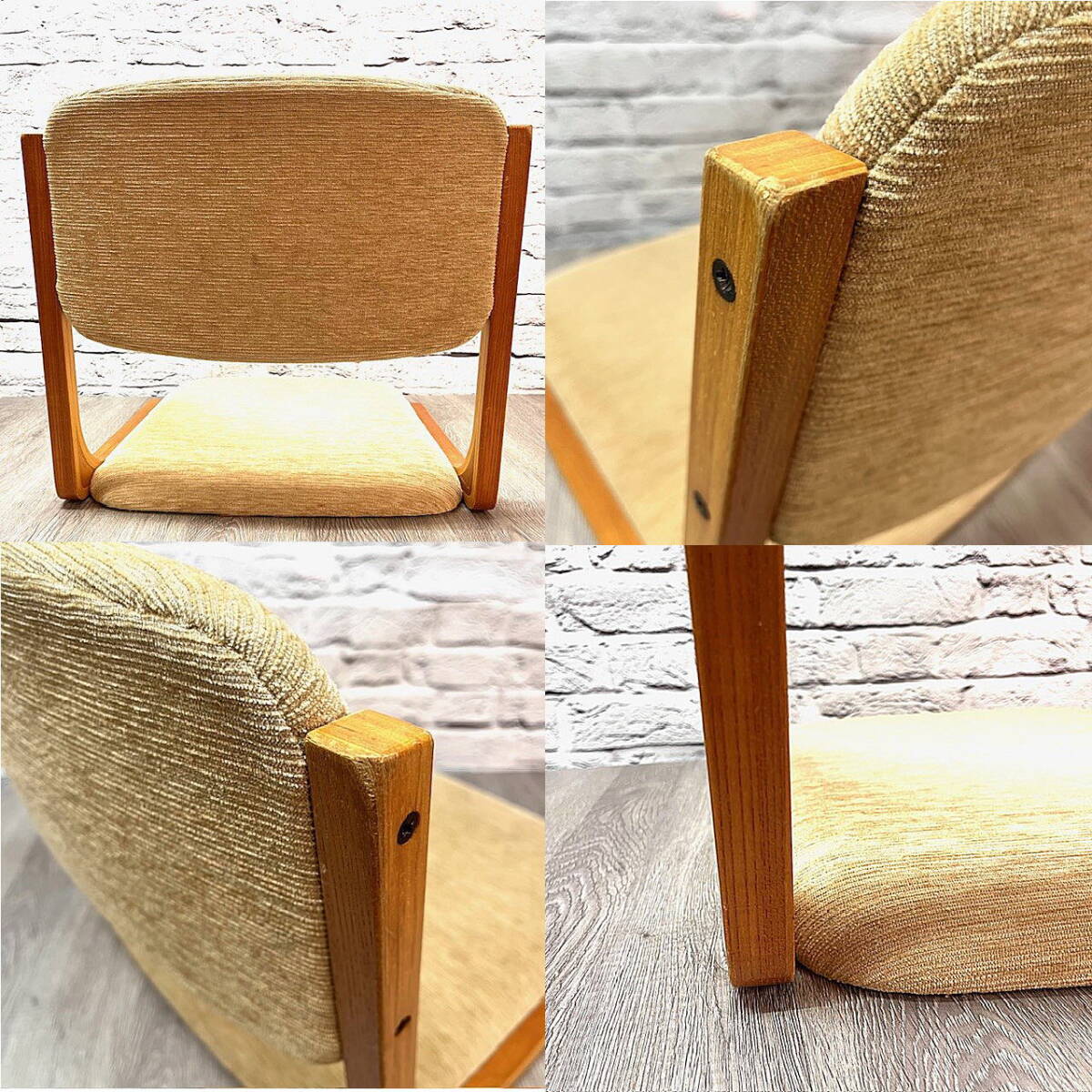 * бесплатная доставка * ( ho ) Tendo Mokko сиденье "zaisu" б/у товар мир современный * Iwate цветок шт departure *