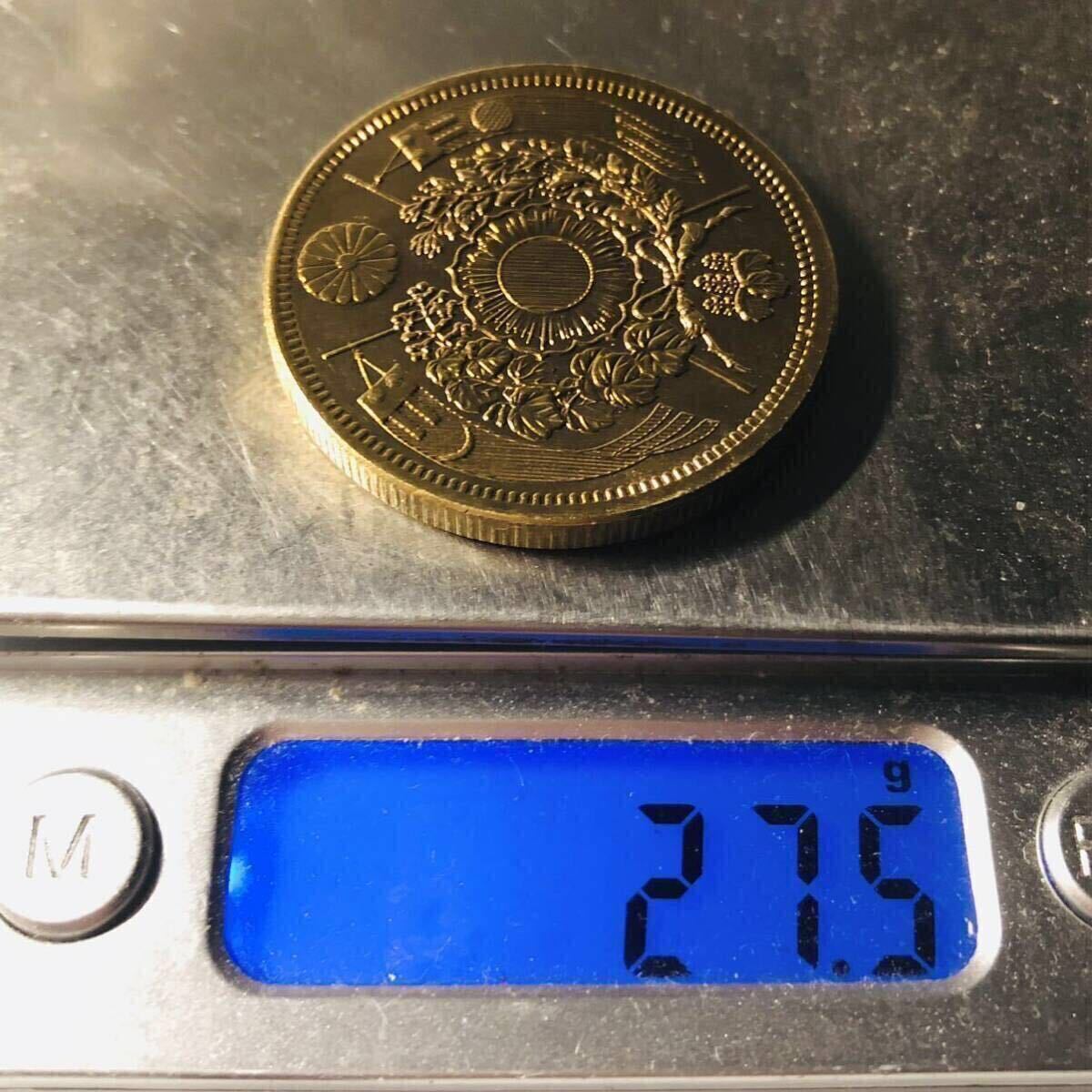 L419 日本 旧二十圓 明治十年 大日本 菊紋 古銭 竜 コレクション 日本古銭 旧二十圓金貨 明治十三年 大日本 菊紋 古銭