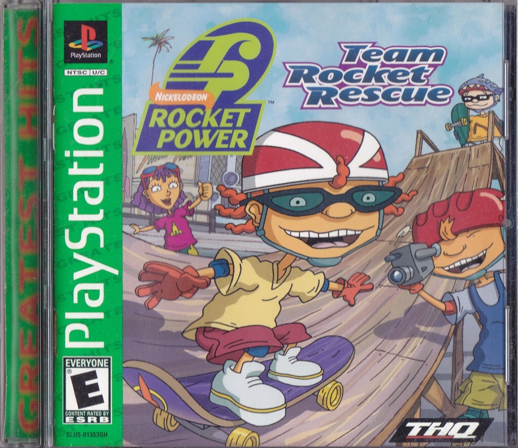 ROCKET POWER TEAM ROCKET RESCUE /US版/中古プレイステーション!!73839