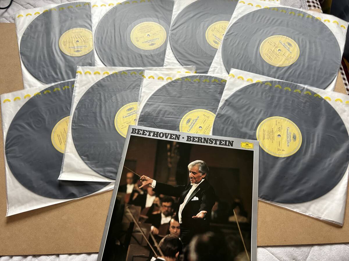 ベートーヴェン バーンシュタイン LP 8枚組 Yahoo!オークション - 8枚組 LP BOX LEONARD BERNSTEIN バーン