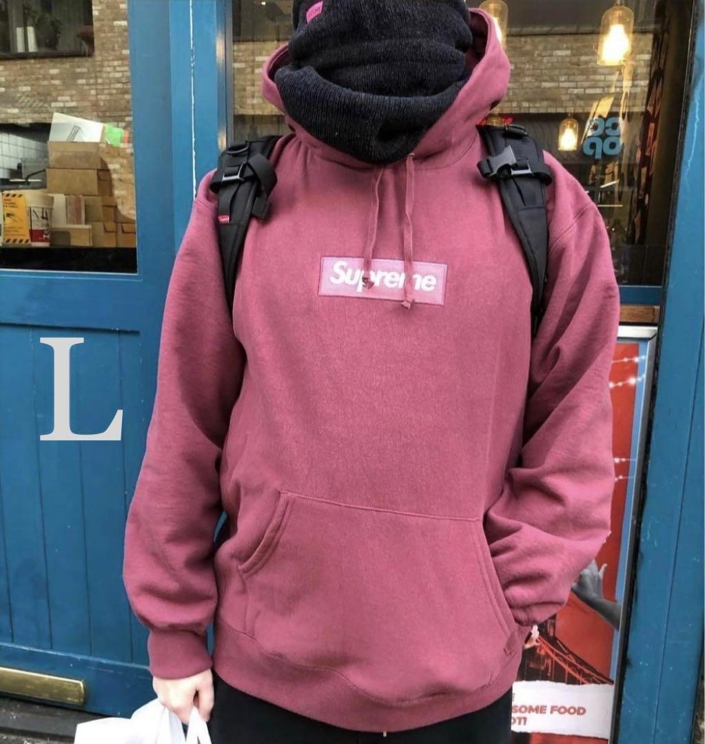 21FW M Supreme Box Logo Hooded パーカー PLUM ボックス ロゴ 21FW M Supreme Box Logo Hooded パーカー PLUM ボックス ロゴ