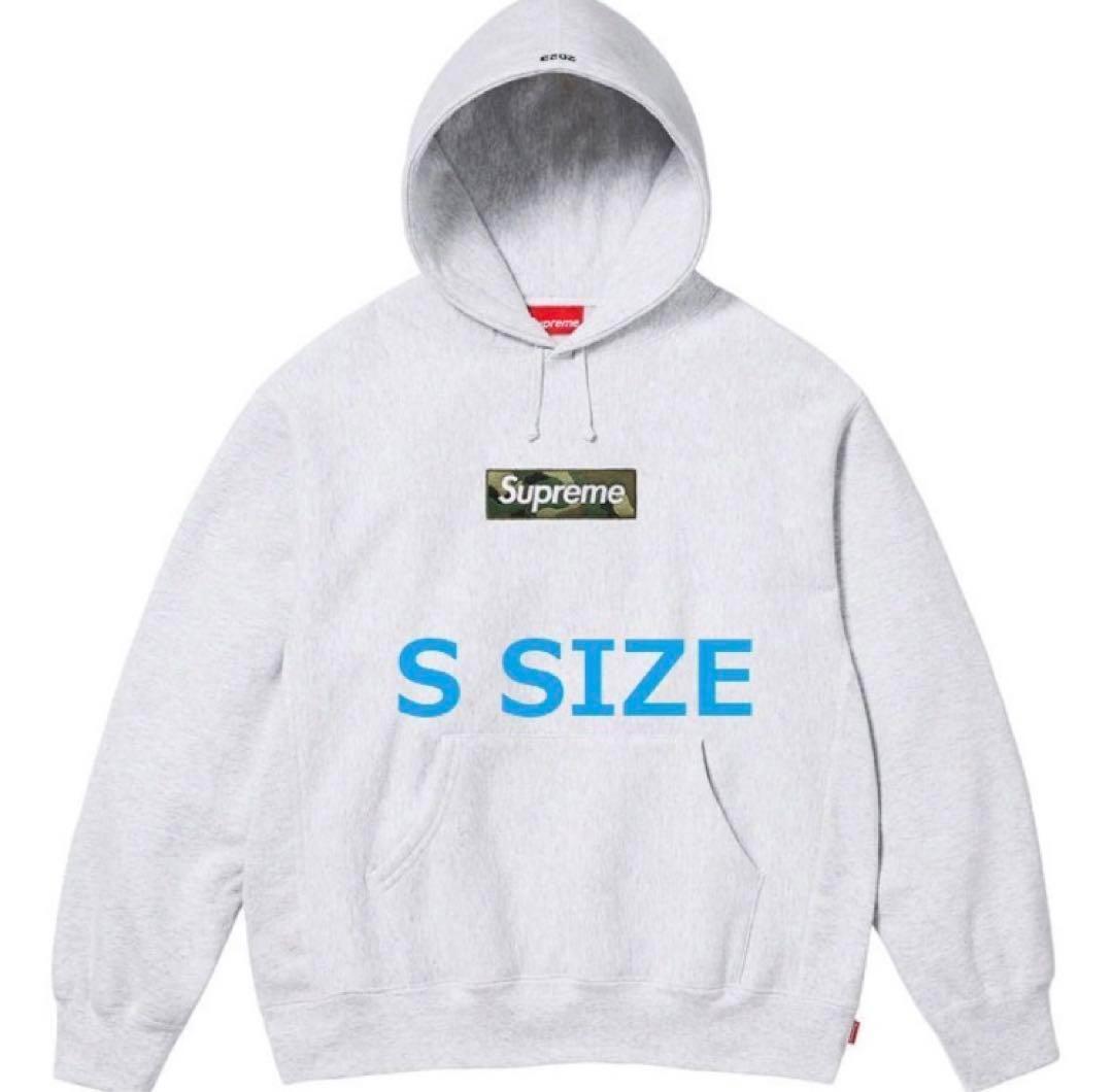S Supreme Box Logo Sweatshirt Ash Grey アッシュグレー カモ S Supreme Box Logo Sweatshirt Ash Grey アッシュグレー カモ