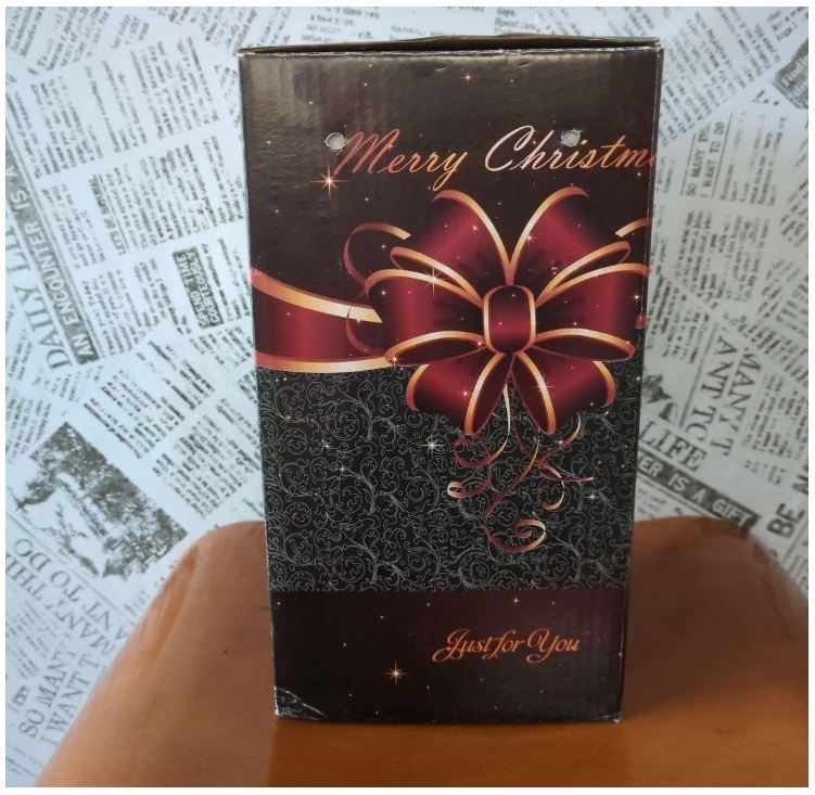 【新品】クリスマスツリー 卓上 22cm 北欧 ledライト クリスマス 飾り 置物 電池式 ミニクリスマスツリー おしゃれ キラキラ 飾り付け _画像5