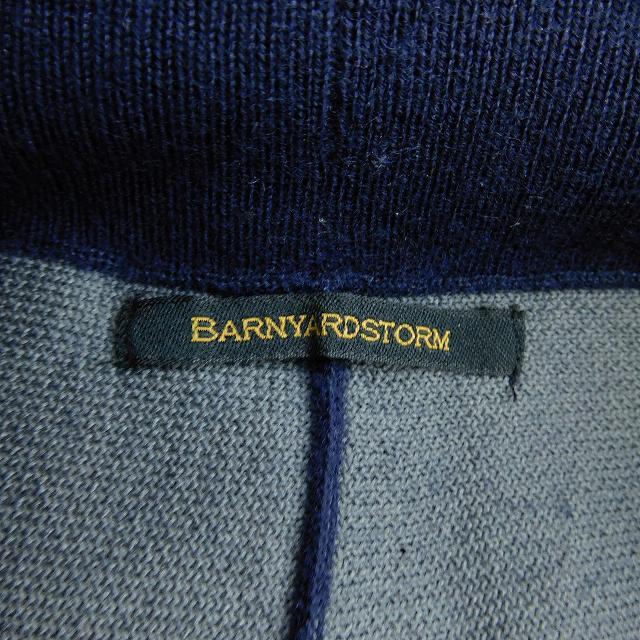 バンヤードストーム BARNYARDSTORM スカート フレア ひざ丈 ニット ウエストゴム 薄手 無地 紺 ネイビー ボトムス /T2 レディース