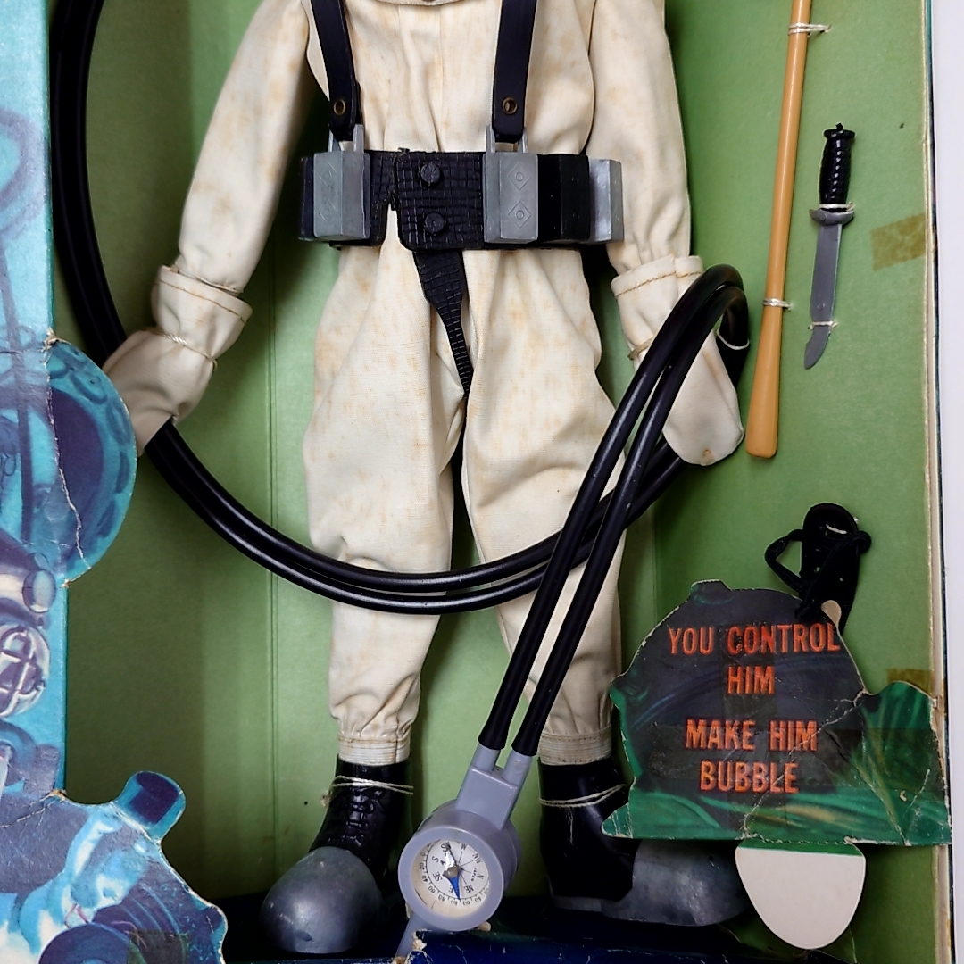 GI JOE DEEP SEA DIVER ディープシーダイバー 箱付 当時物 GI JOE DEEP SEA DIVER ディープシーダイバー 箱付 当時物
