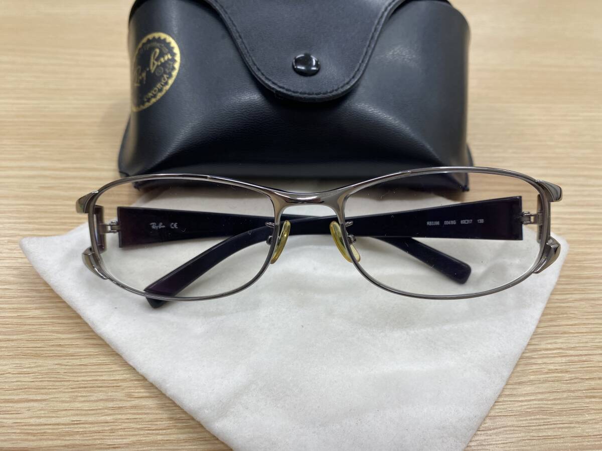 □1021 Ray-Ban レイバン サングラス RB3396 004/8G 60□17 130 ケース付 中古 現状品