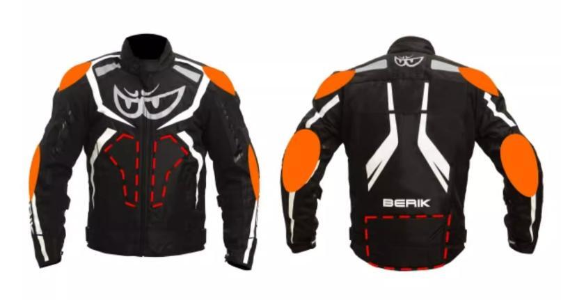  новый товар BERIK нейлон touring жакет с хлопком 
