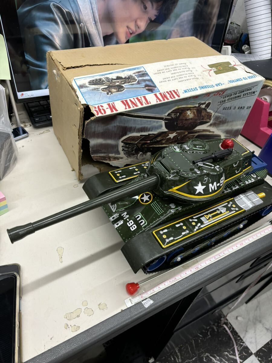 アンティーク】増田屋 ARMY TANK M-99 ブリキ戦車 :: Yahoo アンティーク】増田屋 ARMY TANK M-99 ブリキ戦車 :: Yahoo