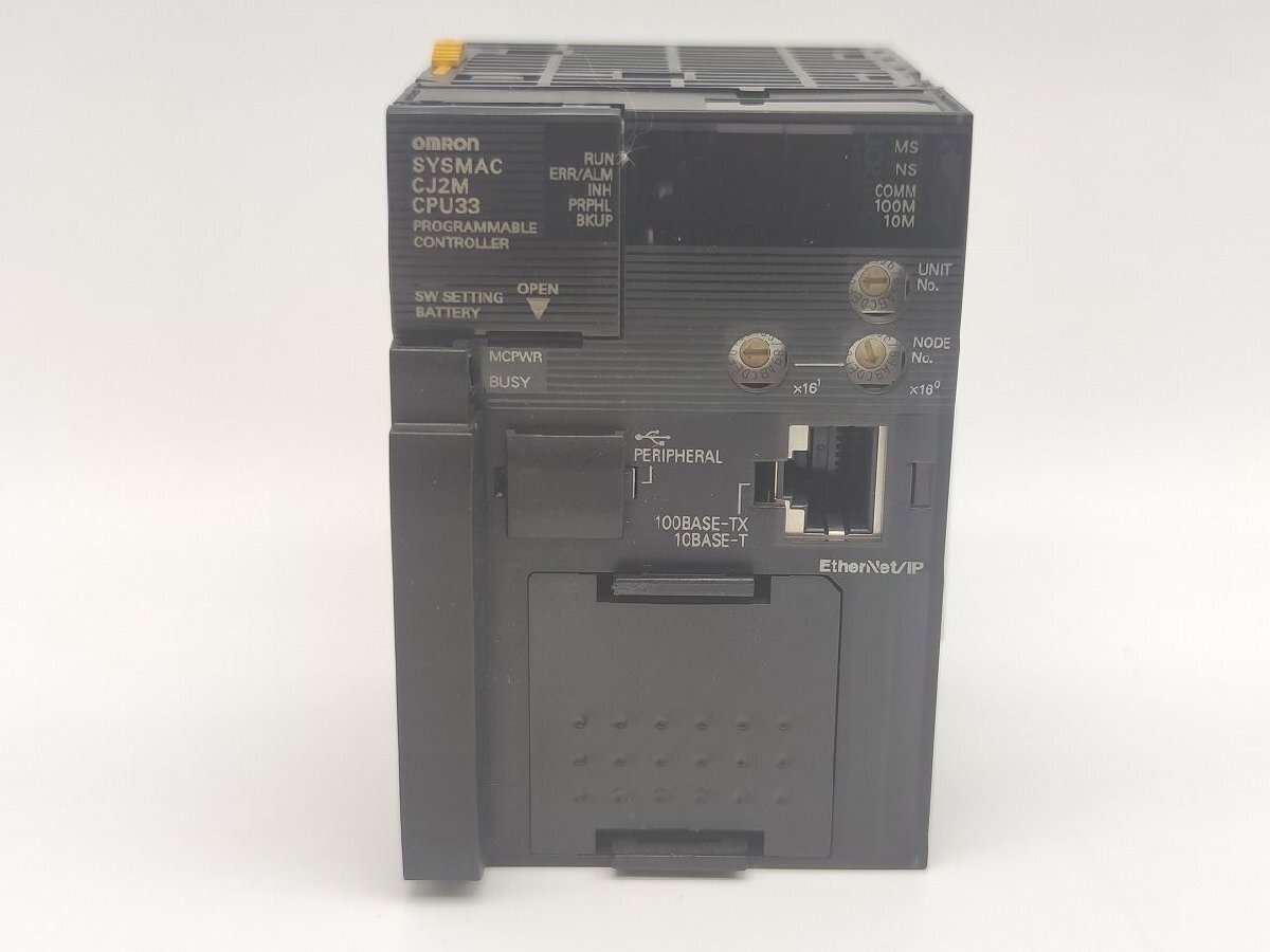中古 オムロン OMRON CJ2M-CPU33 CPU Ver.2.1 EIP Ver.2.1 中古 オムロン OMRON CJ2M-CPU33 CPU Ver.2.1 EIP Ver.2.1