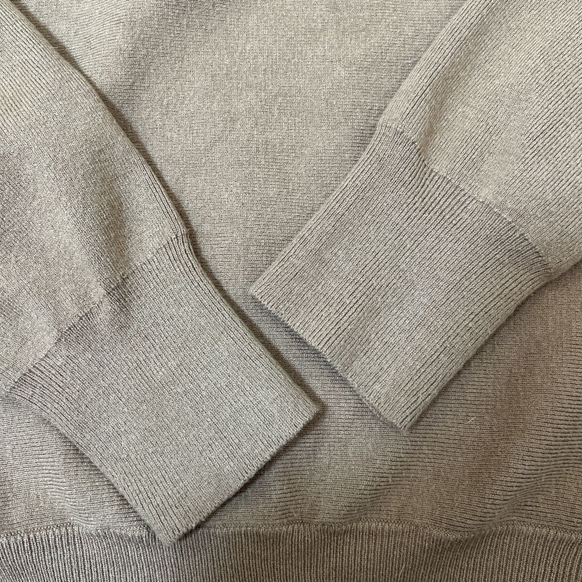 SIMPLICITE' シンプリシテェ 長袖 ニット クルーネック ブラウン フリーサイズ レディース THF-27_画像8