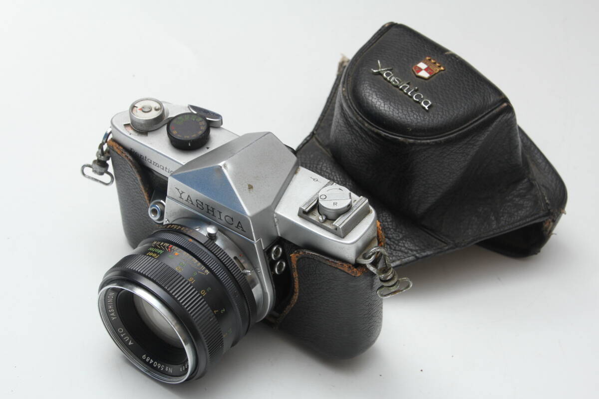 YASHICA ヤシカ 「Pentamatic ll」「YASHINON 5.8cm F1.7」レンズセット